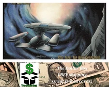 1993 SkyBox Star Trek Master Series #33 The Wormhole -