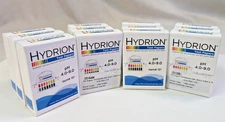 Lot of 12 Hydrion pH 4-9 Test Papers #151 Single Roll Dispenser Expired 03/2025