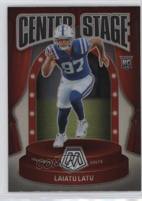 2024 Panini Mosaic Center Stage Silver Prizm Laiatu Latu #7 Rookie RC 1h5t