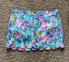 Lilly Pulitzer Colette  “Mermaid Cove”  Skort  Sz 14 ? Tennis Golf Pickleball — photo 1