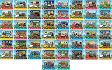 HOT Animal Crossing Amiibo Cards New Leaf Welcome Cards 01 - 50 Nintendo Switch
