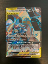 Carte Pokémon : Lucario et Melmetal GX 203/214 Alliance Infaillible FR