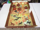 Vintage Marx 1968 Fort Apache Carry-All Action Playset W/Accessories Style #4685