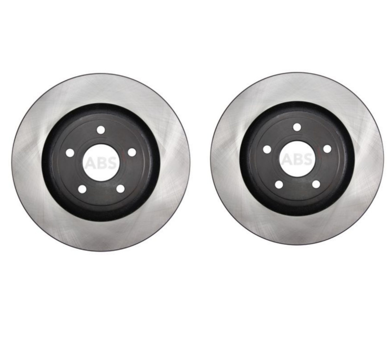 Front Set of 2x VENTED Brake Discs for Jeep Grand Cherokee 2006-2010