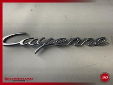 11-14 Porsche Cayenne Rear Trunk Emblem Letter Logo 11-14 Porsche Cayenne Rear Trunk Emblem Letter Logo