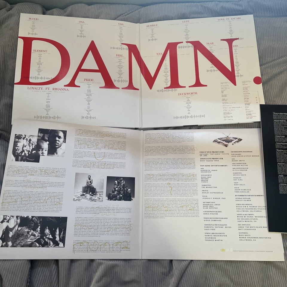 Kendrick Lamar Pimp a Butterfly, DAMN., and Good Kid Mad City Vinyl Records — 第 2/3 张图片