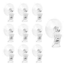 Adjustable Tension PVC Ad Clips Durable PVC Suction Ad Clamps for Promotions