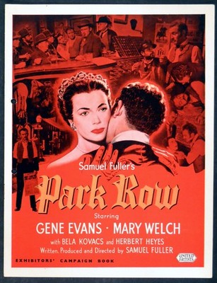 PARK ROW 1952 Gene Evans, Mary Welch, Bela Kovacs Sam Fuller UK CAMPAIGN BOOK