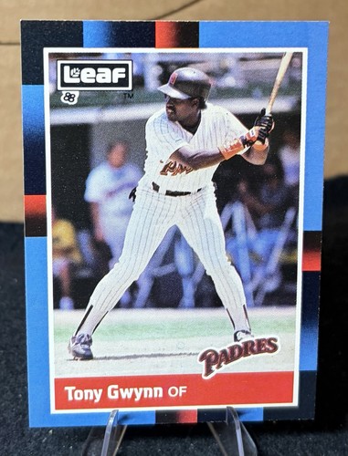 Tony Gwynn #90 1988 Leaf card