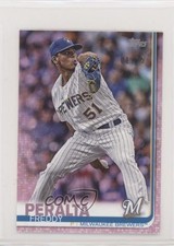 2019 Topps Mini Pink 1/25 Freddy Peralta #627 0kx0