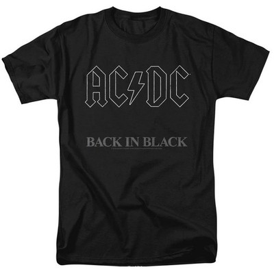 AC/DC Black In Black  AC DC Tee Shirt New