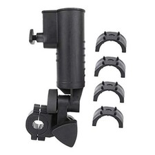 OUKENS Universal Golf Push Cart Umbrella Holder - Adjustable Clip Mount