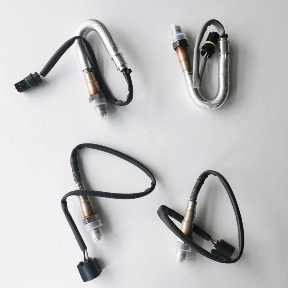 New 4x Oxygen O2 Sensor 1 & 2 For 2009-2015 BMW 750li 4.4L Upstream & Downstream Foto 2 de 4