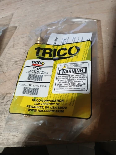 NEW TRICO 30470 4" STRAIGHT  SPRAYMASTER NOZZLE