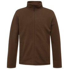 Mens Anti Pill Plain Fleece Jacket Full Zip Up Pocket Work Outdoor Warm Polar