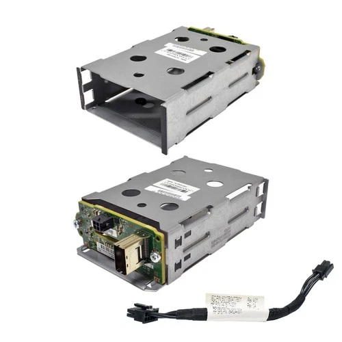 HP DL380 Gen9 Rear SFF Duo Hard Disk Cage +Platine +Kabel 747599-001 777280-001