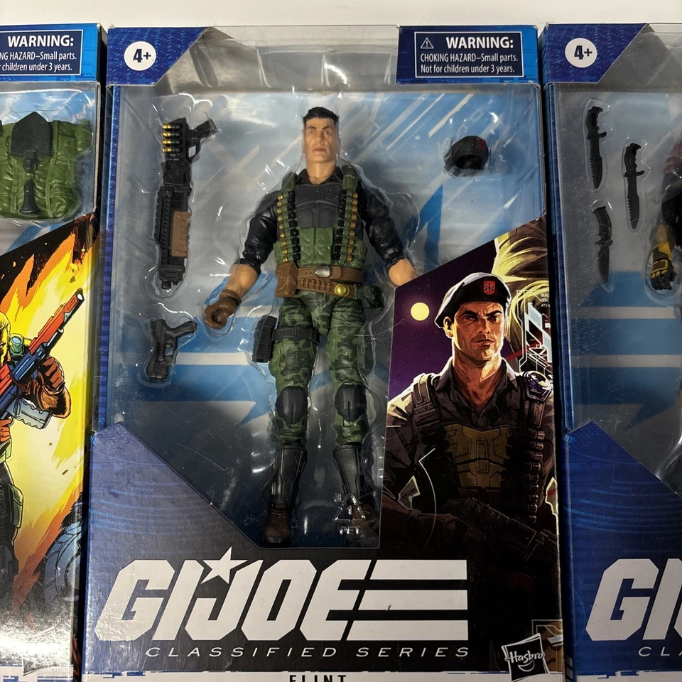Figura de acción Hasbro GI Joe Duke Flint Scarlett 6 pulgadas Foto 4 de 4