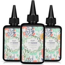 High Gloss Crystal Clear UV Resin, 300g - Ultraviolet Curing Hard