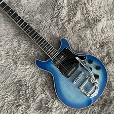 LP Special Double Cut Figured Top Burst Electric Guitar Mahogany B&N 6 String