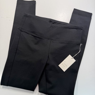 A New Day NWT Black Pull On Ponte Pant XS Legging Classic Minimalist