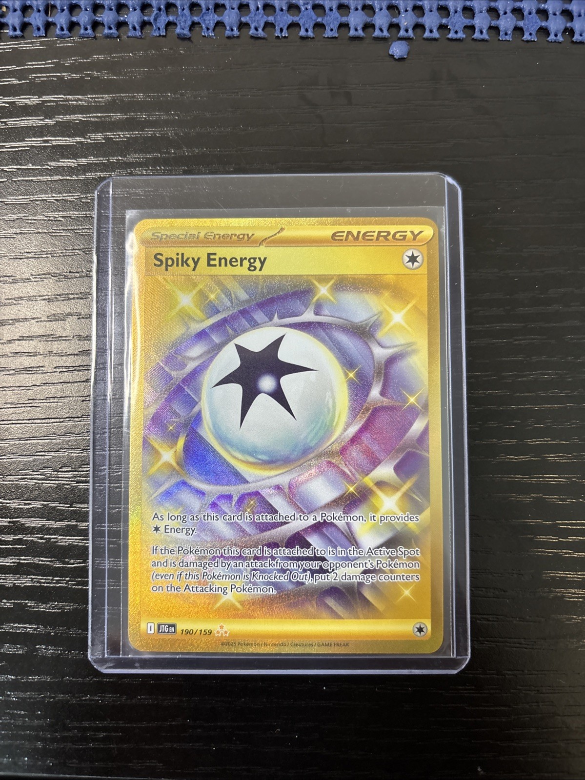 Pokemon TCG Spike Energy 190/159 Journey Together Hyper Rare NM