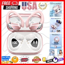 Wireless Earbuds, Bluetooth 5.4 Headphones Sport, 50H Deep Bass Sound Over Ea...