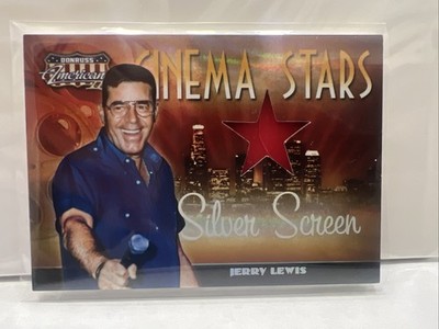 2008 Donruss Americana Cinema Stars Materials Jerry Lewis 54/100 Silver Screen