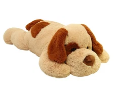 26.8 inch 5 lbs Dog Weighted Stuffed Animals, Large Weighted Plush Animal, Cu...