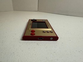 Nintendo Game & Watch Super Mario Bros Handheld Console Clock - Tested