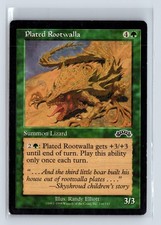 PLATED ROOTWALLA – MTG Magic the Gathering Card – Exodus – Common