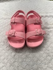 Cat  Jack kids pink sandals w/ straps US 11