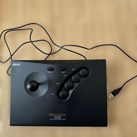 SNK NEO GEO X Gold Limited Edition AES Console Complete Set Black Good Condition