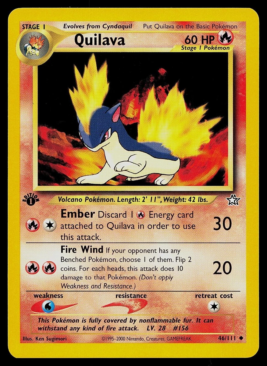 Quilava Pokémon TCG Cards for sale | eBay