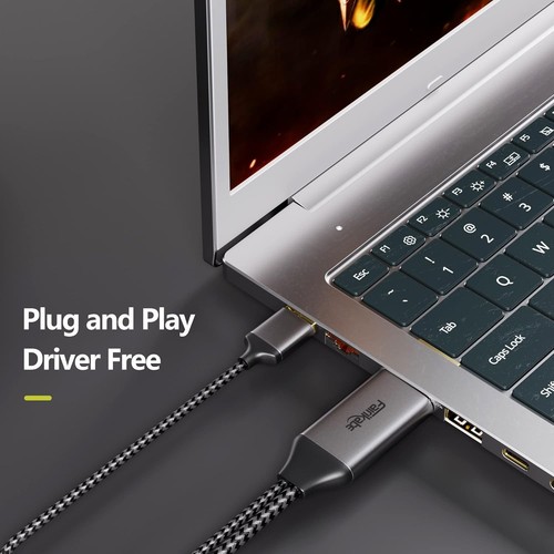 USB-C zu HDMI Adapter | 4K@60Hz Kompatibel | 2M Länge - Bild 8 von 10