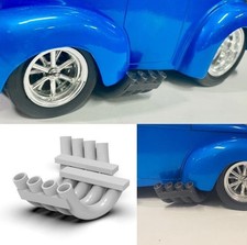 118 Dragster Header For Muscle Machine