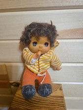 Vintage 70s Sekiguchi Doll Sucks Thumb By Sakai Japan