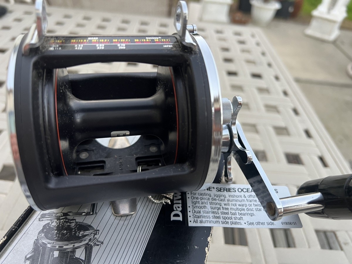 New Daiwa Sealine 400H Vintage Conventional Reel (Made In Japan