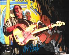 * GEORGE PORTER JR. * signed 8x10 photo * THE METERS * COA *