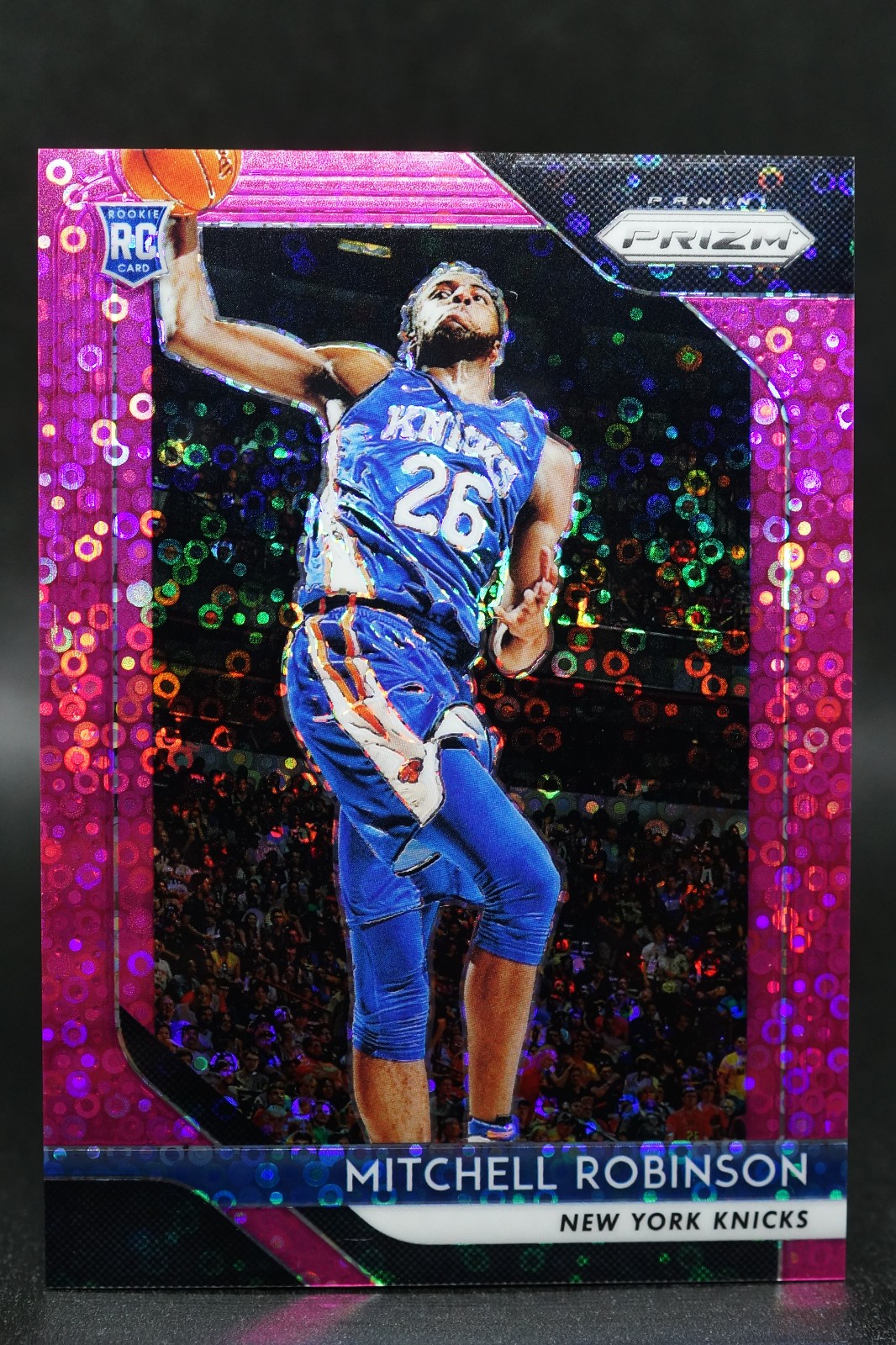 2018-19 Panini Prizm Fast Break Pink Prizm /50 Mitchell Robinson #227 Rookie RC