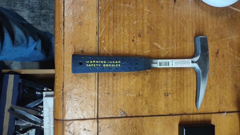 Vintage 1960s Estwing EverGrip 14 oz. Geologist Rock Pick E3-14P "USA"!