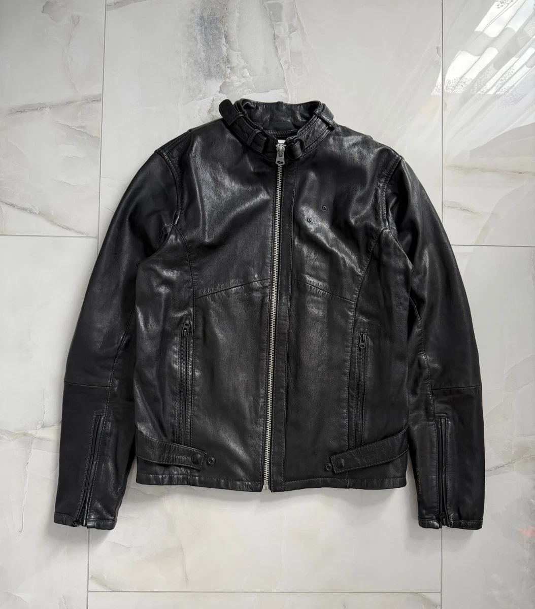g star raw leather jacket products for sale | eBay