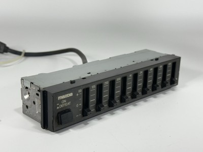 Vintage Fujitsu Ten Mazda 9-Band Car Equalizer ~ TEN 3G01