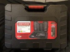 Craftsman 115 Piece Mechanics Tool Set Standard Metric Socket Ratchet Case 13161