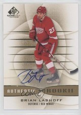 2013-14 SP Game Used Edition Authentic Rookies Gold Brian Lashoff #192 Auto 1o3