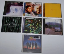 Movie Soundtrack CD Lot: Matrix, Mission, Twin Peaks, Passengers, Flight Equator