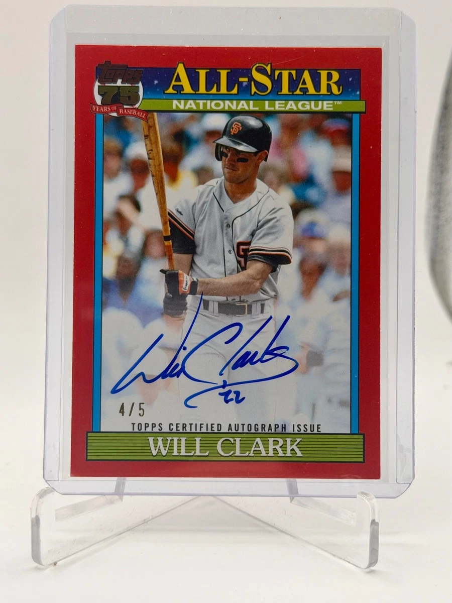 2026 Topps Series 1 - Will Clark #91A-WC for sale | eBay