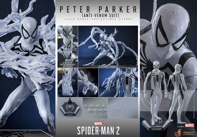 New Hot Toys VGM69 Marvel's Spider-Man 2 Peter Parker Anti-Venom