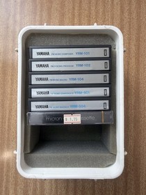 YAMAHA  CX5M Music Computer MSX 1984+Cartridges+Micron Data Cass Vintage Rare