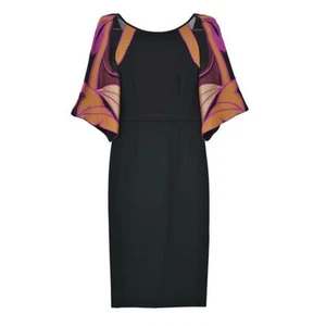 Robe noire dos ouvert femme GUCCI neuve avec étiquette avec détails brodés Taille XL NEUF