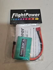 Flight Power EON X Lite Battery 1600 mAh 7.4 V Li Po 25C 40 Amp Continuous NEW!!